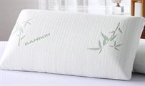 2 x bamboo memory foam pillows