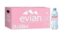 Evian water