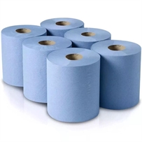 12 blue centre feed roll